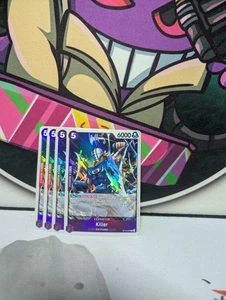 ONE PIECE TCG: Killer ST10-007 x4 | Ultra Deck Die drei Kapitäne - Bild 1 von 1