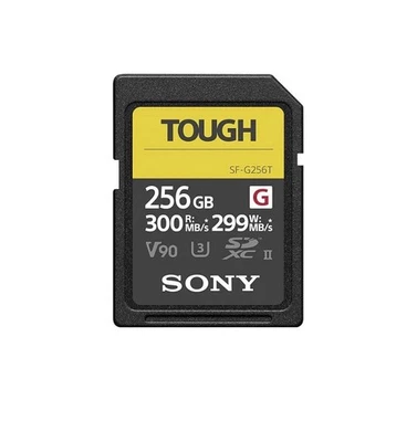 Sony Tough G Series SDXC UHS-II Memory Card 256GB - Image 1 of 4