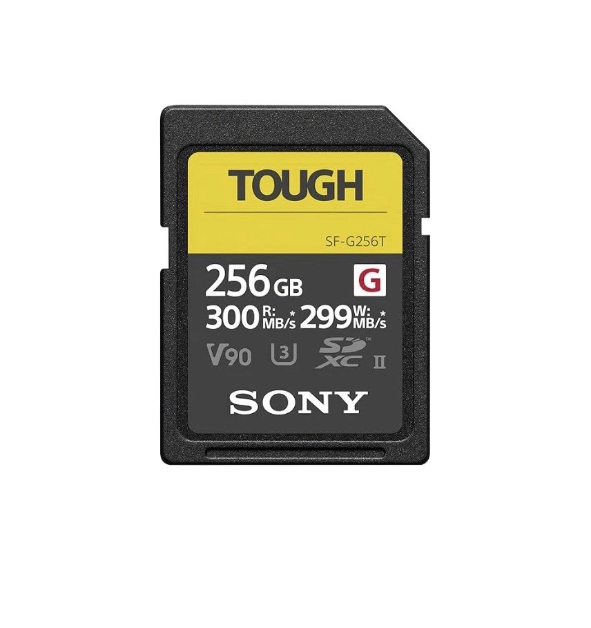 Sony Tough G Series SDXC UHS-II Memory Card 256GB - Image 1 of 4