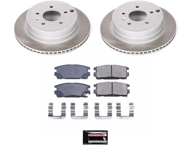 Rear Brake Pad and Rotor Kit For 2008-2010 Saturn Vue 2009 VZ636HH Foto 1 de 1
