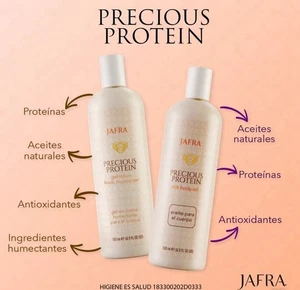 Jafra Royal Proteina Body Oil And Body Lotion Extracto de Aceite Prot 500 ml - Picture 1 of 1