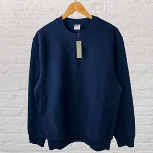 Sudadera J.Crew Sportswear French Terry Peso Pesado Azul Nueva York Para Hombre Grande - Imagen 1 de 4