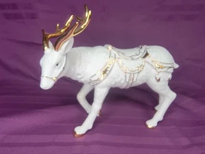 Grandeur Noel Collectors Edition Porcelain Reindeer Only 2001 - Picture 1 of 6
