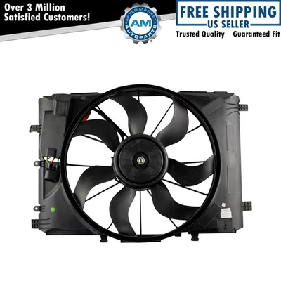 Conjunto de ventilador de refrigeración doble radiador ajuste directo para 17-19 Infiniti QX30 nuevo Foto 1 de 3