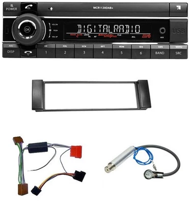 Kienzle Bluetooth MP3 USB DAB Autoradio für Audi A3 8L 00-03 A6 C5 00-04 Aktivsy - Bild 1 von 4