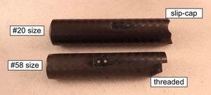 Chipped Waterman #20 Cap & #58 Cap, BCHR, Lot #35 - Picture 1 of 3