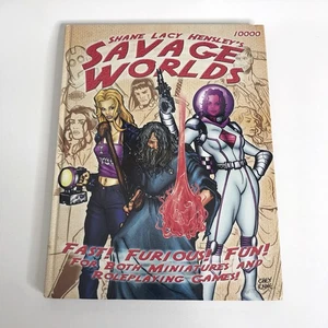 Shane Lacy Hensley’s SAVAGE WORLDS Rulebook for Fast RPG and MINIATURES Games - Picture 1 of 9