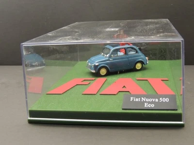DIORAMA FIAT NUOVA 500 ECO - SCALA 1/43 - ACHETTE - Immagine 1 di 4