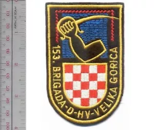 Kroatien Kroatische Armee Bosnien HV 153. Brigade 'D' Velika Gorica 153. Brigada 'D' - Bild 1 von 1