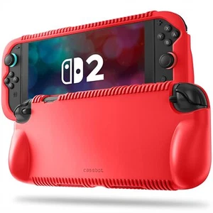 Silikon Hülle für Nintendo Switch 2 (2025) Weich Stoßfest Ergonomisch Griff Cover - Bild 1 von 13