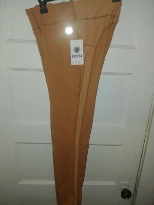 Fitst4 Sports Women's Legging Tights Energize Your Will Vented Flesh Sz L NWT  - Image 1 of 2