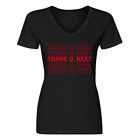 T-shirt femme à col en V THANK U, NEXT #4041