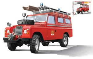 Modellino model kit di montaggio Italeri LAND ROVER FIRE TRUCK scala 1:24 mod... - Foto 1 di 1