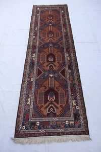 Fantastic handmade rug made entirely of wool and woven-. Details below - Picture 1 of 11