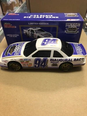 #94 Brickyard 400 Chevy Lumina 1:24 Scala BANK Racing Champions 1 Di 25.000 - Immagine 1 di 4