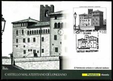 Italy 2015 Medieval Castle of Longiano Fortress Heritage Building Clock Maxicard