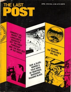 The Last Post Magazine April 1975 Richard Blass Donald Macdonald Guyana Forbes - Picture 1 of 2