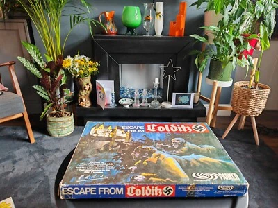  Escape From Colditz 1970's Strategy WW2 Vintage Parker Board Game - Image 1 of 4