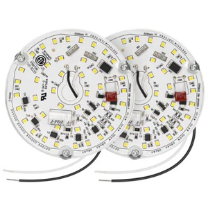 2 Pack Led Ceiling Fan Light Replacement 4.65'' Ceiling Fan Light Kit Retrofit L - Picture 1 of 7