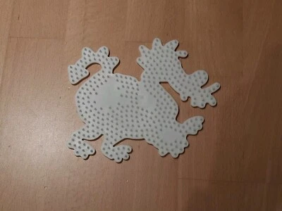 HAMA Midi Bügelperlen Steckplatte Vorlage Drache neu  - Bild 1 von 2