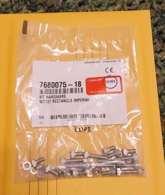 COMMSCOPE 7680075-18 HARDWARE KIT WR137 RECTANGLE IMPERIAL - Image 1 of 2