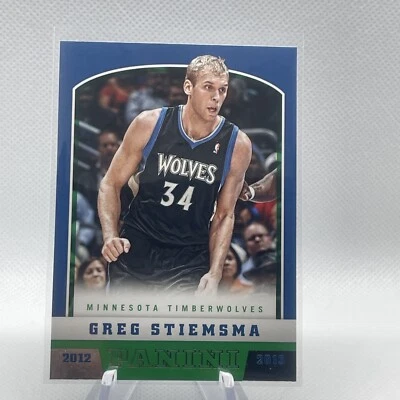 2012-13 Panini Timberwolves Basktball Card #273 Greg Stiemsma Rookie - Image 1 of 2