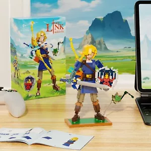 LuxeBlocks MOC Zelda Character Link compatible building block set - Picture 1 of 5