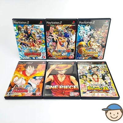 PS2 One Piece Grand Battle Stadium Rush Pirates Carnival Fighting Round Japanese - Image 1 of 4