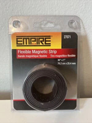 EMPIRE FLEXIBLEMAGNETIC STRIP 30”x 1 76.2cm X 25.4mm - Image 1 of 2