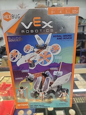 Hex Bug Vex Robot Aerial Rover Drone Explorer Build Genius Construct Kit (NEW) - Image 1 of 3
