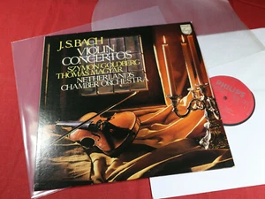 J.S. Bach VIOLIN CONCERTOS Goldberg Magyar LP Philips 13PC-132 Japan 1979 nm - Picture 1 of 3
