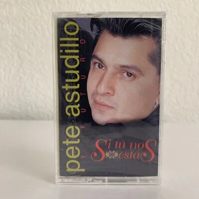 Pete Astudillo Cassette Si Tu No Estas Selenas Ex Band Member Tejano Texmex New - Image 1 of 3