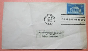 1954 Columbia University, N.Y. - 200th Anniversary FDC Cover # 1029 - Picture 1 of 1