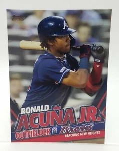 2020 Topps Update Ronald Acuna Jr. Highlights #TRA-7 Atlanta Braves 🔥🔥 - Bild 1 von 2