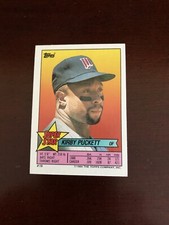 1989 Topps Super Stars Mini Sticker #19 Kirby Puckett Minnesota Twins NrMt