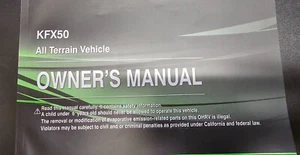 99803-0253 Owner's Manual, KSF50BNFNN (2022) - Bild 1 von 1