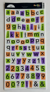 DISEÑO DOODLEBUG - 12" X 6" - PEGATINAS CARTULINA - INQUIETANTEMENTE HALLOWEEN - Imagen 1 de 1