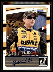 Donruss Racing NASCAR 2017 apodo lámina azul #38 Matt Kenseth #185/299 - Imagen 1 de 2