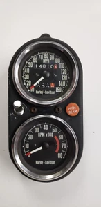 Harley-Davidson Shovelhead OEM 71301-77 Speedometer Tachometer 1977-84 FX LOW M - Picture 1 of 2