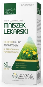 Medica Herbs Löwenzahn Wurzel Extrakt Natürlich Leberkur Detox 625mg 60 Kapseln - Bild 1 von 1