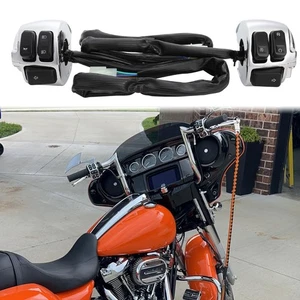 1" Inch Handlebars Control Switches&Harness For Harley Softail Deuce FXSTD FXST - Picture 1 of 13