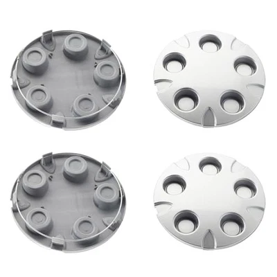 7 Inch Silver Wheel Center Caps Set of 4 for 1999–2004 Chevrolet S10 Blazer Xtre Foto 1 de 4