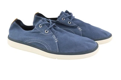 Timberland A1LP3 Sneakers Pour Hommes EU43/44 Bleu Bas Lacés Sensorflex Confort - Photo 1/4