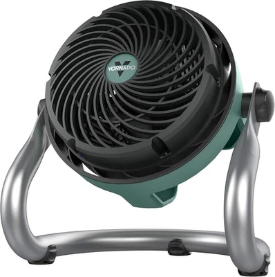 Vornado EXO51 Heavy Duty 3-Speed Shop Fan, High Velocity Air Circulator, Green - Image 1 of 4
