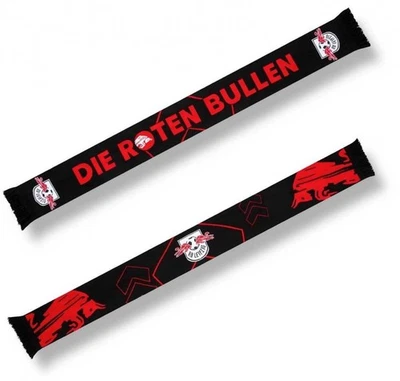 RB Leipzig Strickschal - Dark - schwarz-rot | Fanschal | Schal | RBL