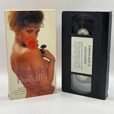 Emmanuelle's Daughter VHS (Emanuelle Queen of Sados) 1980 Laura Gemser Edde 1991 - Image 1 of 2