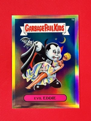 Gpk 2013 Chrome Series 1 Evil Eddie Refractor #1b 🦇🩸 - Image 1 of 2