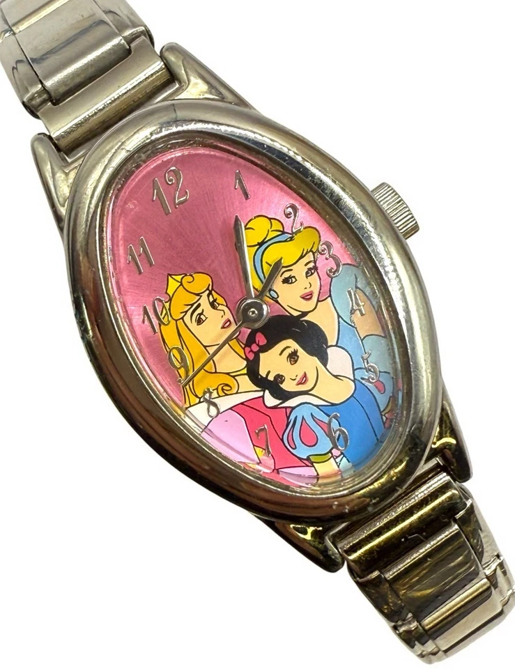 Disney SII Seiko Princesas Aurora Cenicienta Reloj Nieve Dije Banda  Foto 1 de 4