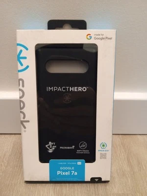 Funda Speck Products Impact Hero para Google Pixel 7a (negro/gris pizarra) Foto 1 de 4