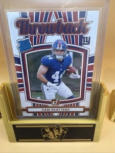 2025 Donruss Cam Skattebo Throwback Rated Rookie RC 🔥🔥🔥Grade It! - Bild 1 von 2
